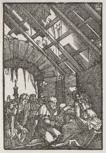 The Fall and Redemption of Man: The Adoration of the Magi av Albrecht Altdorfer