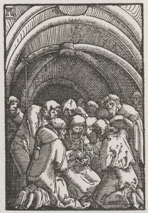 Människans fall och återlösning: Jungfruns död, ca. 1515. av Albrecht Altdorfer