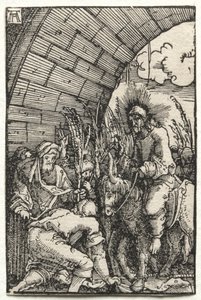 Människans fall och återlösning: Inträdet i Jerusalem, ca. 1515. av Albrecht Altdorfer