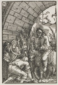 Människans fall och återlösning: Inträdet i Jerusalem, ca. 1515. av Albrecht Altdorfer