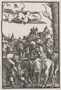 The Fall and Redemption of Man: The Flight into Egypt av Albrecht Altdorfer