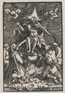 Människans fall och återlösning: Den sista domen av Albrecht Altdorfer