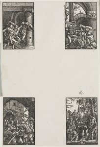 Människans fall och återlösning, ca. 1515. av Albrecht Altdorfer