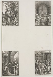 Människans fall och återlösning, ca. 1515. av Albrecht Altdorfer