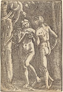 Människans fall av Albrecht Altdorfer