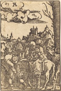 Flygningen till Egypten av Albrecht Altdorfer