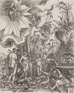 Parisdomen, 1511 av Albrecht Altdorfer