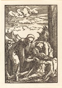 Klagosången under korset av Albrecht Altdorfer