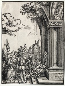 Massakern på de oskyldiga av Albrecht Altdorfer
