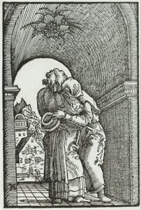 Mötet mellan Joachim och Anne av Albrecht Altdorfer