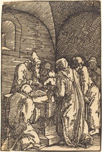 Presentationen av Kristus i templet av Albrecht Altdorfer