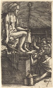 Den romerska kurtisanen (The Revenge of the Magician Virgil) av Albrecht Altdorfer