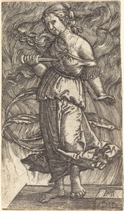 Didos självmord av Albrecht Altdorfer