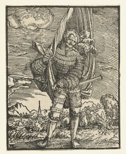 fanbärare av Albrecht Altdorfer