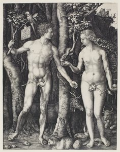 Adam och Eva av Albrecht Dürer