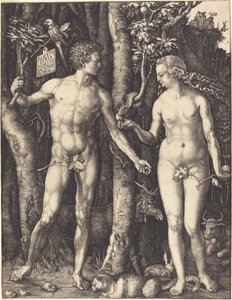 Adam och Eva av Albrecht Dürer