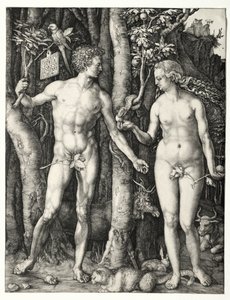 Adam och Eva av Albrecht Dürer