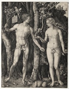 Adam och Eva av Albrecht Dürer