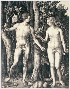 Adam och Eva av Albrecht Dürer