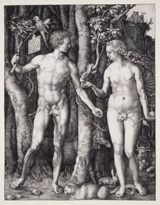 Adam och Eva av Albrecht Dürer