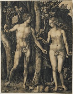 Adam och Eva av Albrecht Dürer