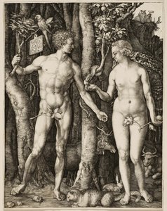 Adam och Eva av Albrecht Dürer