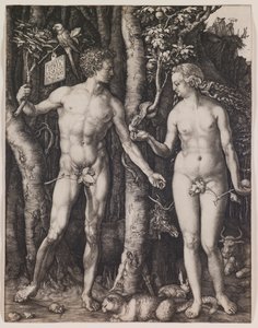 Adam och Eva av Albrecht Dürer