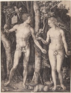 Adam och Eva av Albrecht Dürer
