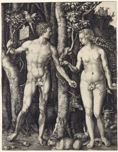 Adam och Eva av Albrecht Dürer