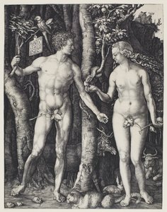 Adam och Eva av Albrecht Dürer
