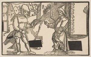 Adelphi, från The Comedie of Terence, 1800-talets nytryck.n.d. av Albrecht Dürer