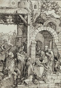 De tre vise männens tillbedjan av Albrecht Dürer