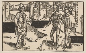 Andria, från The Comedie of Terence, 1800-talets nytryck.n.d. av Albrecht Dürer