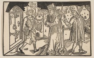 Andria, från The Comedie of Terence, 1800-talets nytryck.n.d. av Albrecht Dürer