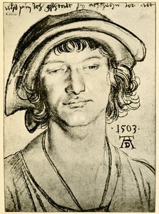 Anonymt porträtt av Albrecht Dürer