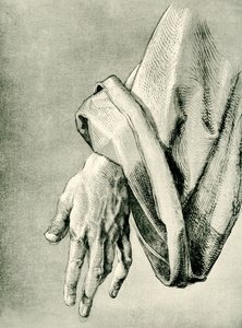 Apostel hand av Albrecht Dürer