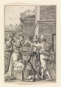 Halshuggning av Johannes Döparen av Albrecht Dürer