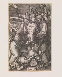 Betrayal of Christ, från serien "The Engraved Passion" av Albrecht Dürer