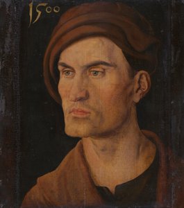 Porträtt av en ung man av Albrecht Dürer