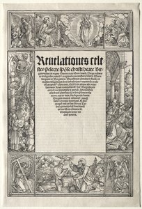 Gräns - med Kristi dop av Albrecht Dürer