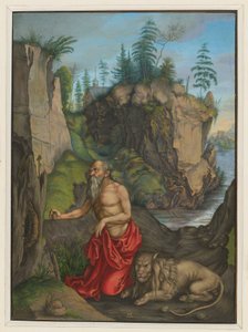 Den helige Hieronymus botgöring av Albrecht Dürer