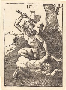 Kain dödar Abel av Albrecht Dürer