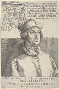 Kardinal Albrecht av Brandenburg ("Lilla kardinal") av Albrecht Dürer