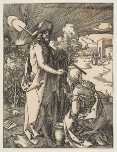Kristus visar sig för Maria Magdalena, från Den lilla passionen, ca. 1510. av Albrecht Dürer