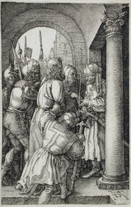 Kristus inför Pilatus av Albrecht Dürer