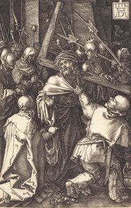 Kristus bär korset, 1512. av Albrecht Dürer