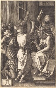 Kristus krönt med törnar av Albrecht Dürer