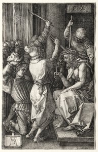 Kristus krönt med törnar av Albrecht Dürer