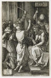 Kristus krönt med törnen av Albrecht Dürer