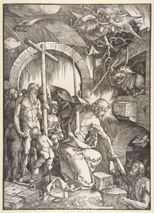Kristus stiger ner i helvetet av Albrecht Dürer